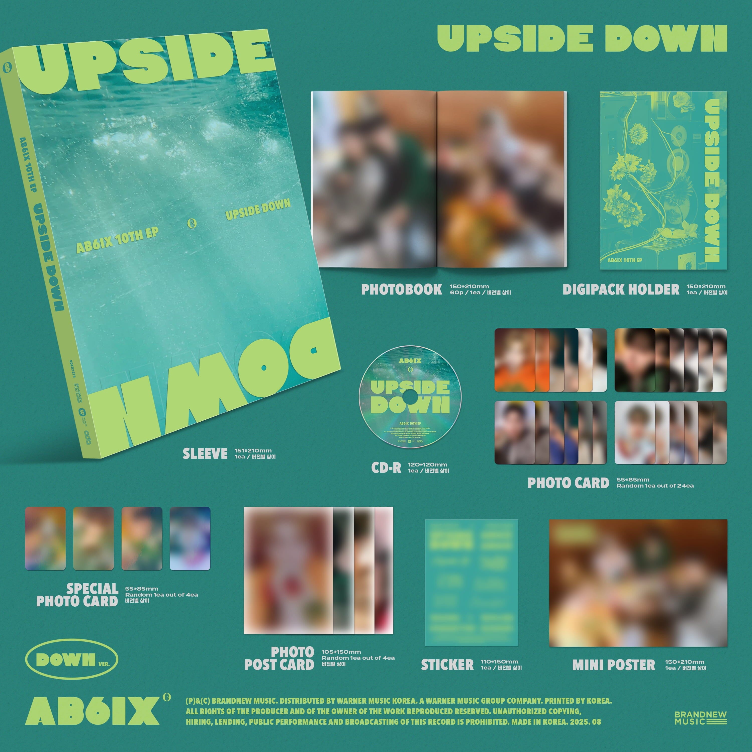 AB6IX - UPSIDE DOWN (PHOTOBOOK VER.) Nolae