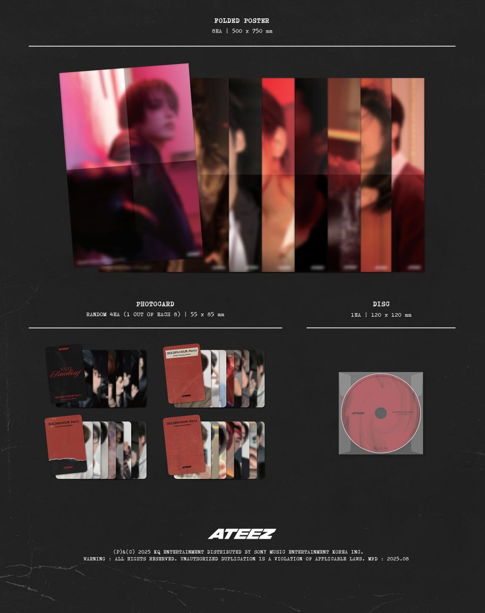 ATEEZ - GOLDEN HOUR : PART.3 (IN YOUR FANTASY EDITION) (LIMITED FANTASY VER.) Nolae
