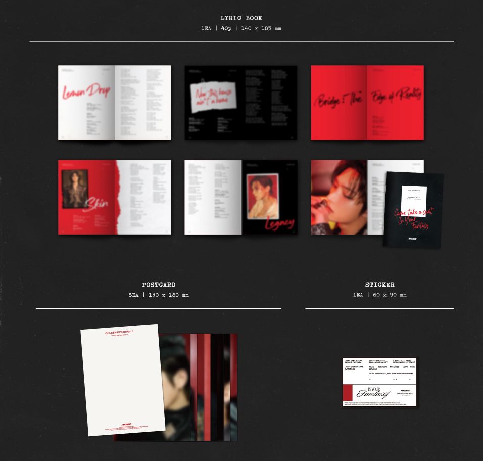 ATEEZ - GOLDEN HOUR : PART.3 (IN YOUR FANTASY EDITION) (LIMITED FANTASY VER.) Nolae
