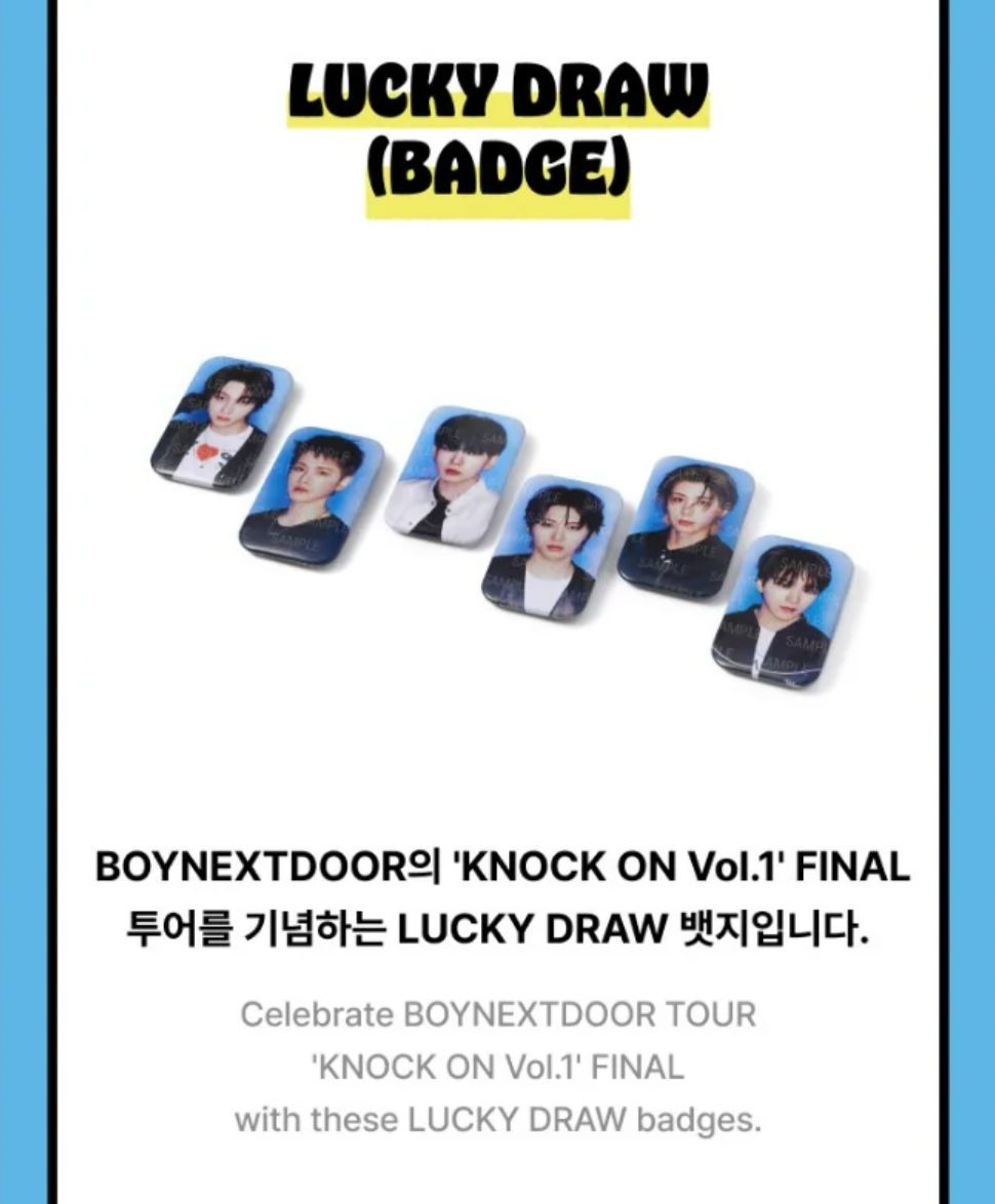 BOYNEXTDOOR - KNOCK ON VOL.1 FINAL OFFICIAL MD Nolae