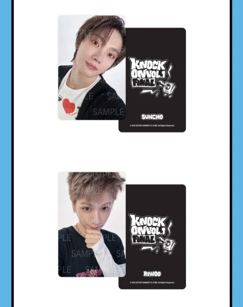 BOYNEXTDOOR - PHOTOCARD (KNOCK ON VOL.1 FINAL OFFICIAL MD) Nolae