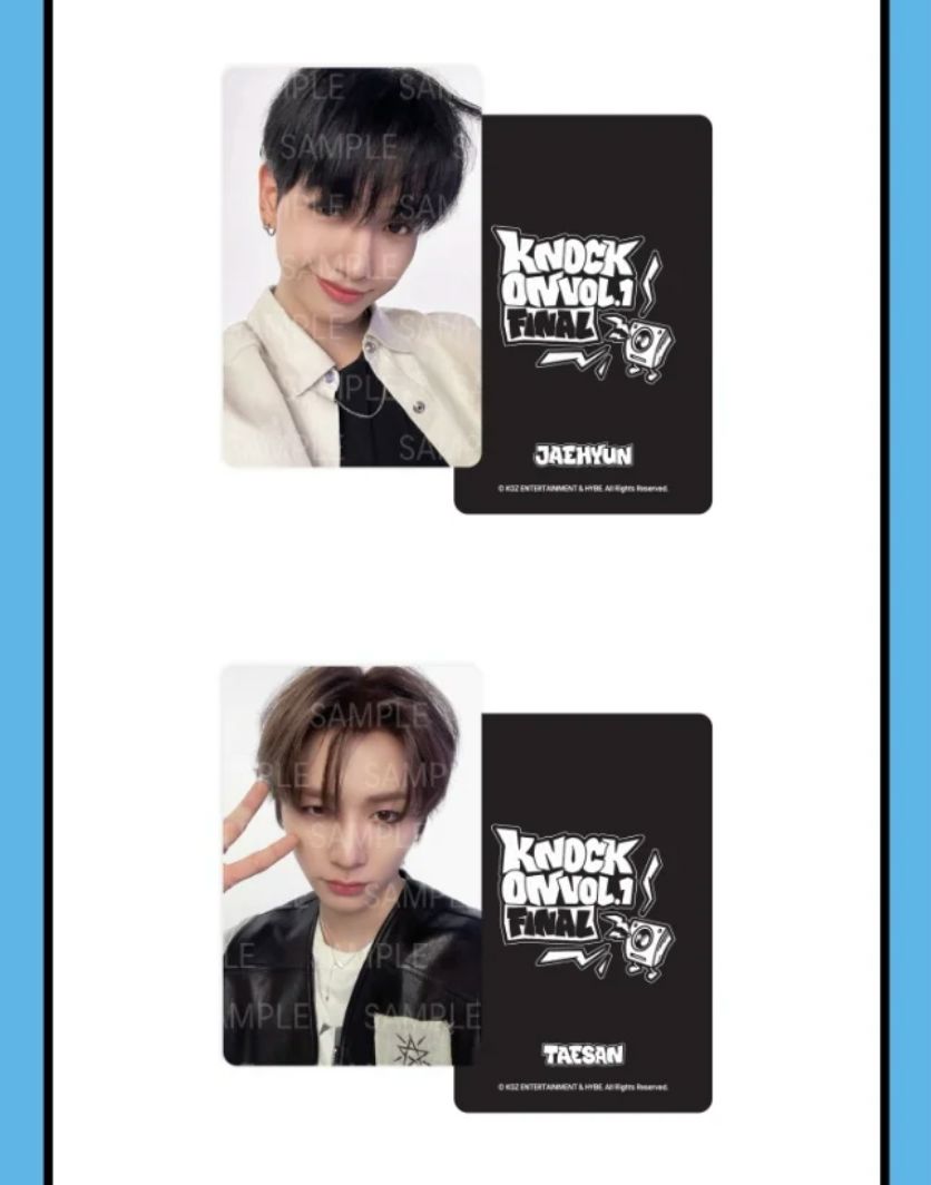 BOYNEXTDOOR - PHOTOCARD (KNOCK ON VOL.1 FINAL OFFICIAL MD) Nolae