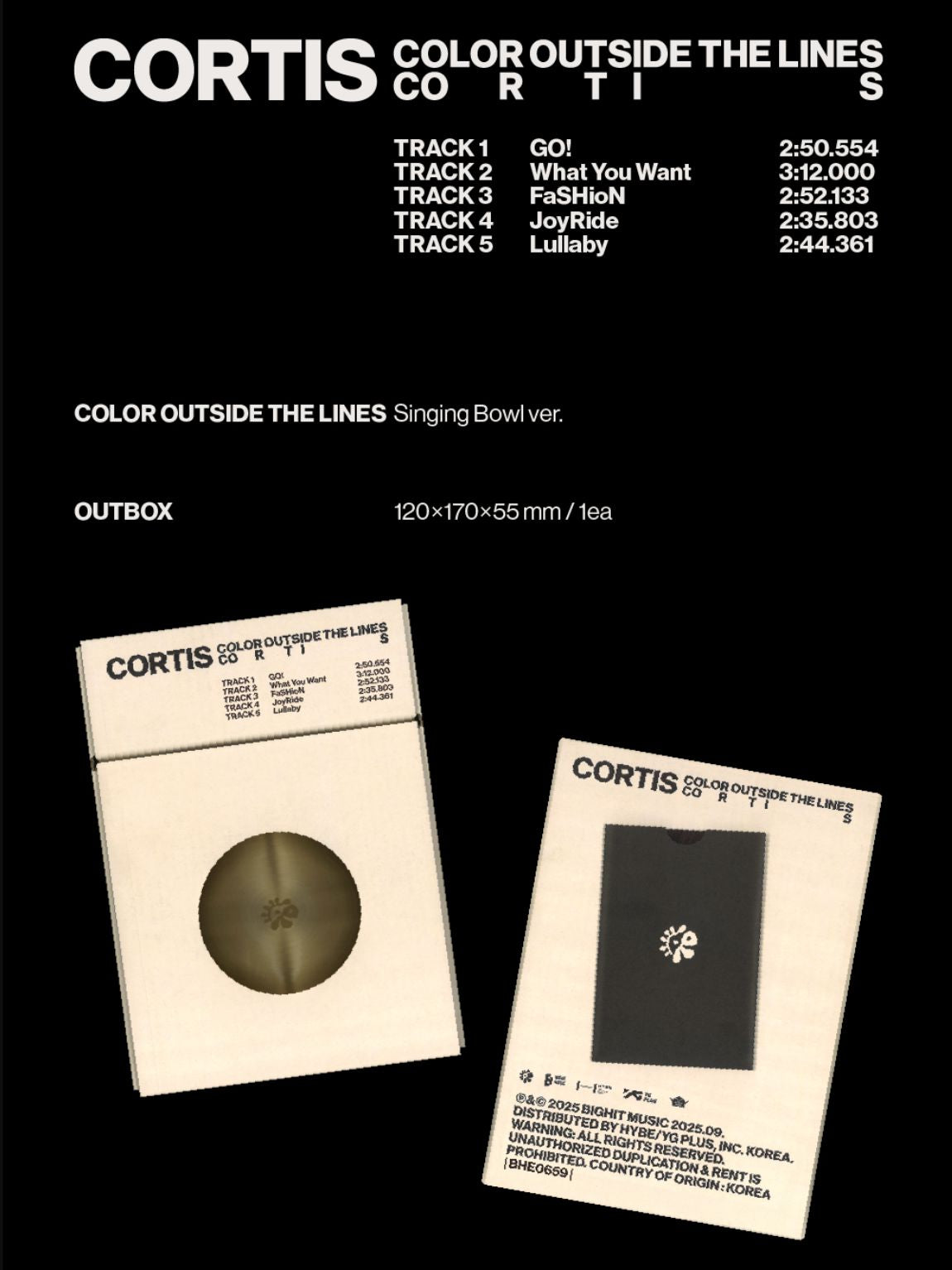 CORTIS - COLOR OUTSIDE THE LINES (SINGING BOWL VER.) Nolae