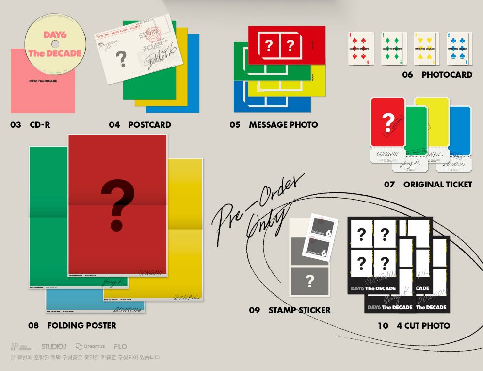 DAY6 - THE DECADE + Apple Music Photocard Nolae