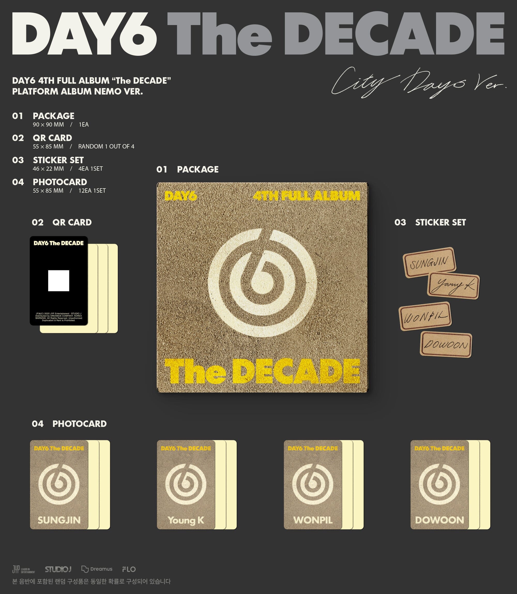 DAY6 - THE DECADE (PLATFORM ALBUM NEMO VER.) Nolae