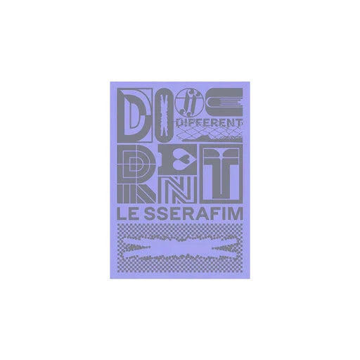 LE SSERAFIM - DIFFERENT (JAPAN 4TH SINGLE) + Weverse Gift Nolae
