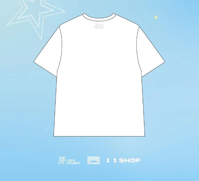 NMIXX - T-SHIRT (1ST FAN MEETING 'NSWER VACATION' OFFICIAL MD) Nolae