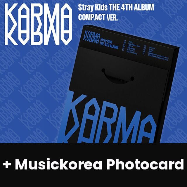 STRAY KIDS - KARMA (COMPACT VER.) + Musickorea Photocard Nolae
