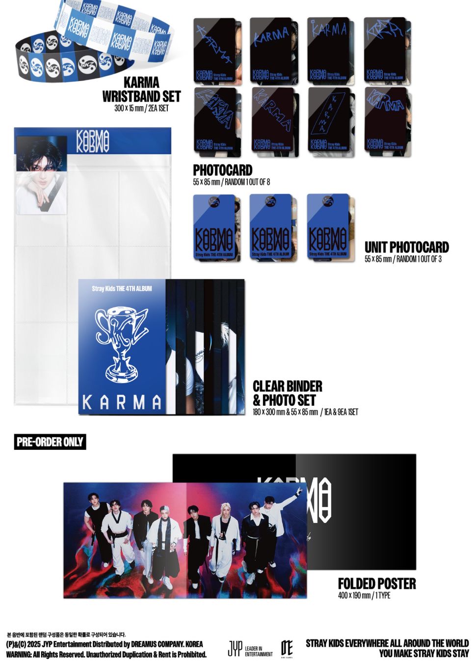 STRAY KIDS - KARMA (KARMA VER.) (LIMITED) + Musickorea Photocard Nolae