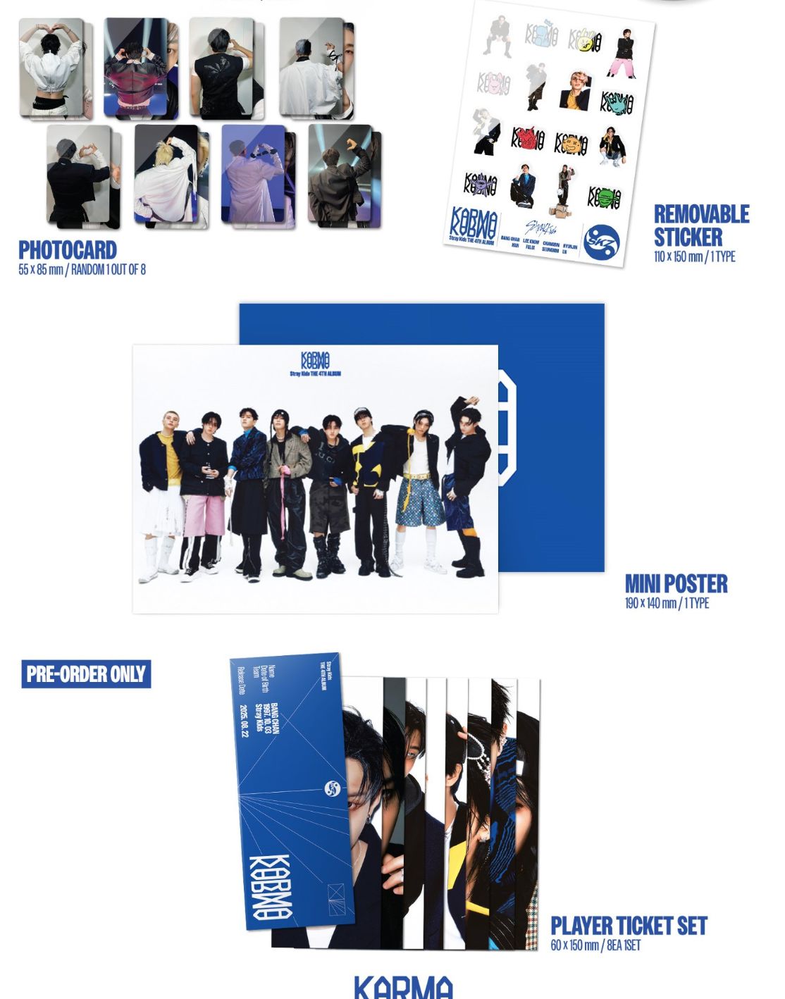 STRAY KIDS - KARMA + Soundwave Photocard Nolae