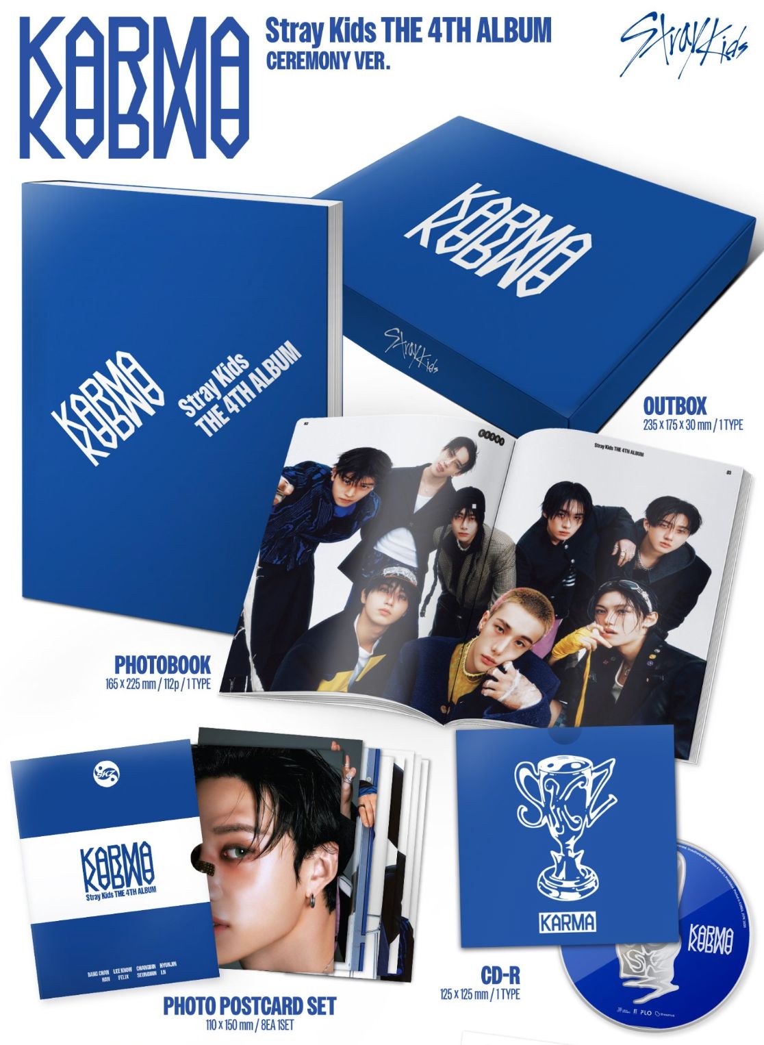 STRAY KIDS - KARMA + Soundwave Photocard Nolae