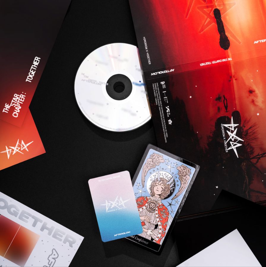 TXT - THE STAR CHAPTER: TOGETHER (AFTERGLOW VER.) + Weverse Gift Nolae