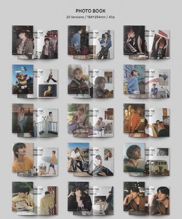 NCT - GOLDEN AGE (4TH FULL ALBUM) COLLECTING VER. Nolae Kpop