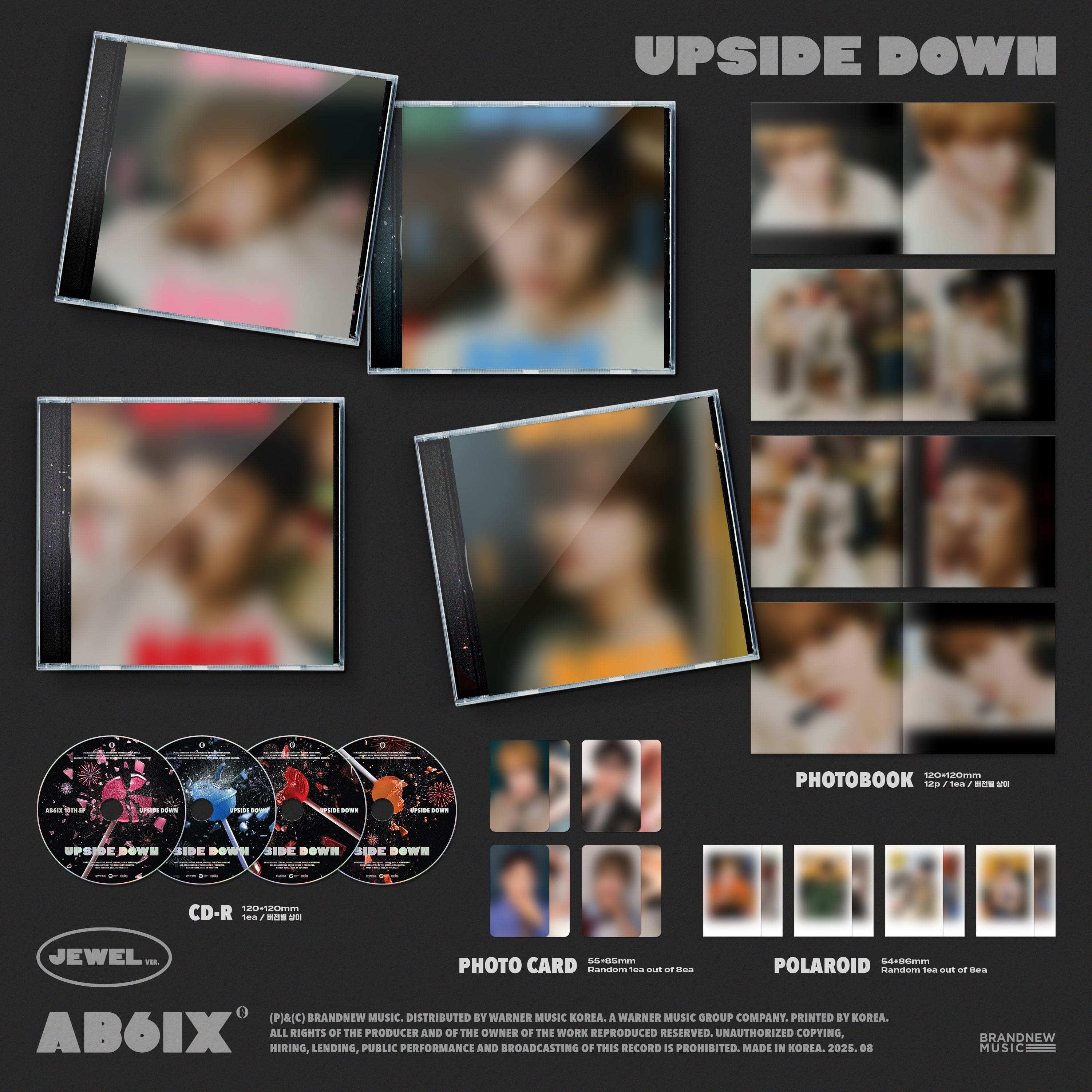 AB6IX - UPSIDE DOWN (JEWEL VER.) Nolae