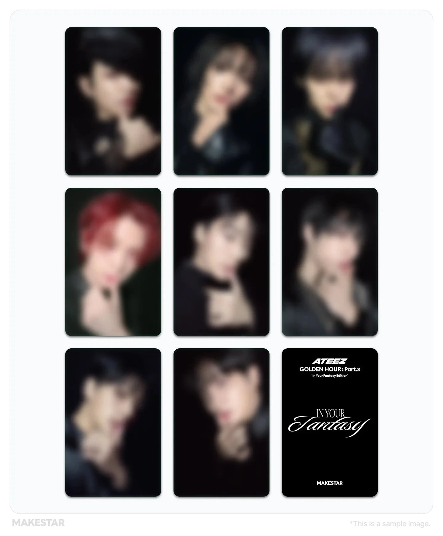 ATEEZ - GOLDEN HOUR : PART.3 (IN YOUR FANTASY EDITION) (LIMITED FANTASY VER.) + Makestar Photocard Nolae