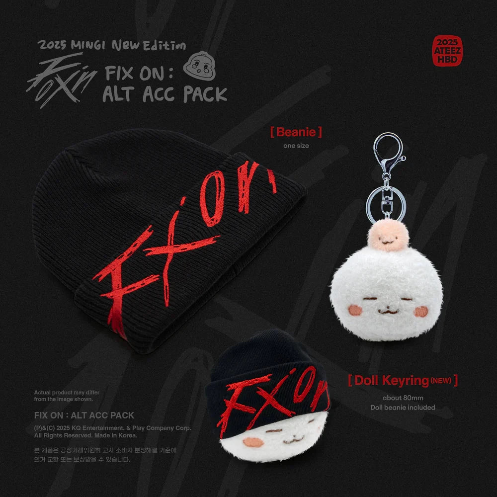 ATEEZ - MINGI FIX ON : ALT ACC PACK Nolae