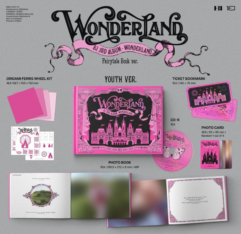 B.I - WONDERLAND (FAIRY TALE VER.) Nolae