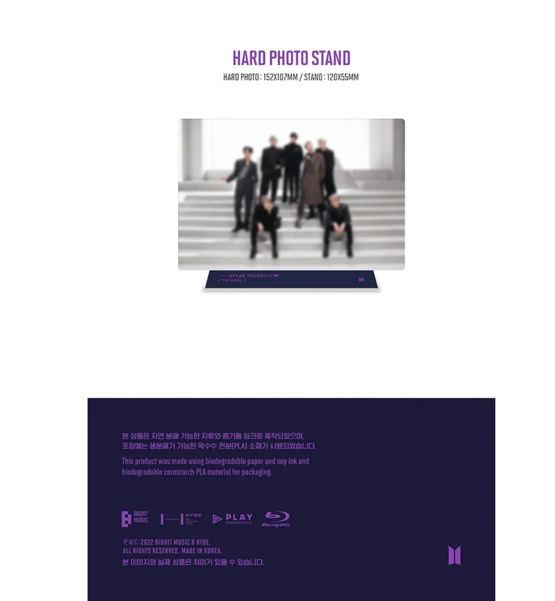 BTS - LOVE YOURSELF SPEAK YOURSELF THE FINAL + 2025 FESTA GIFT Nolae
