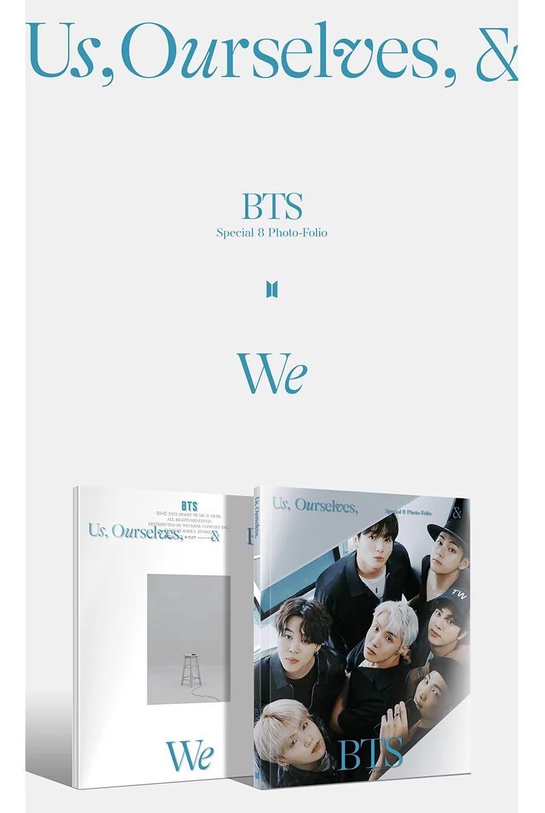 BTS - SPECIAL 8 PHOTO-FOLIO 'US, OURSELVES, AND BTS WE' + 2025 FESTA GIFT Nolae