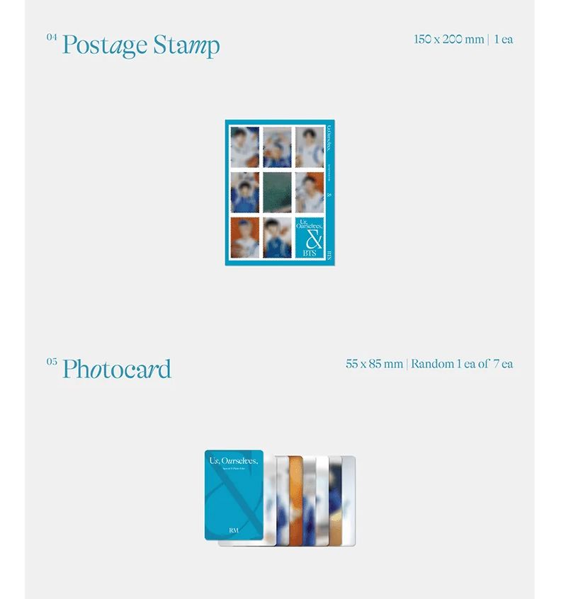 BTS - SPECIAL 8 PHOTO-FOLIO 'US, OURSELVES, AND BTS WE' + 2025 FESTA GIFT Nolae