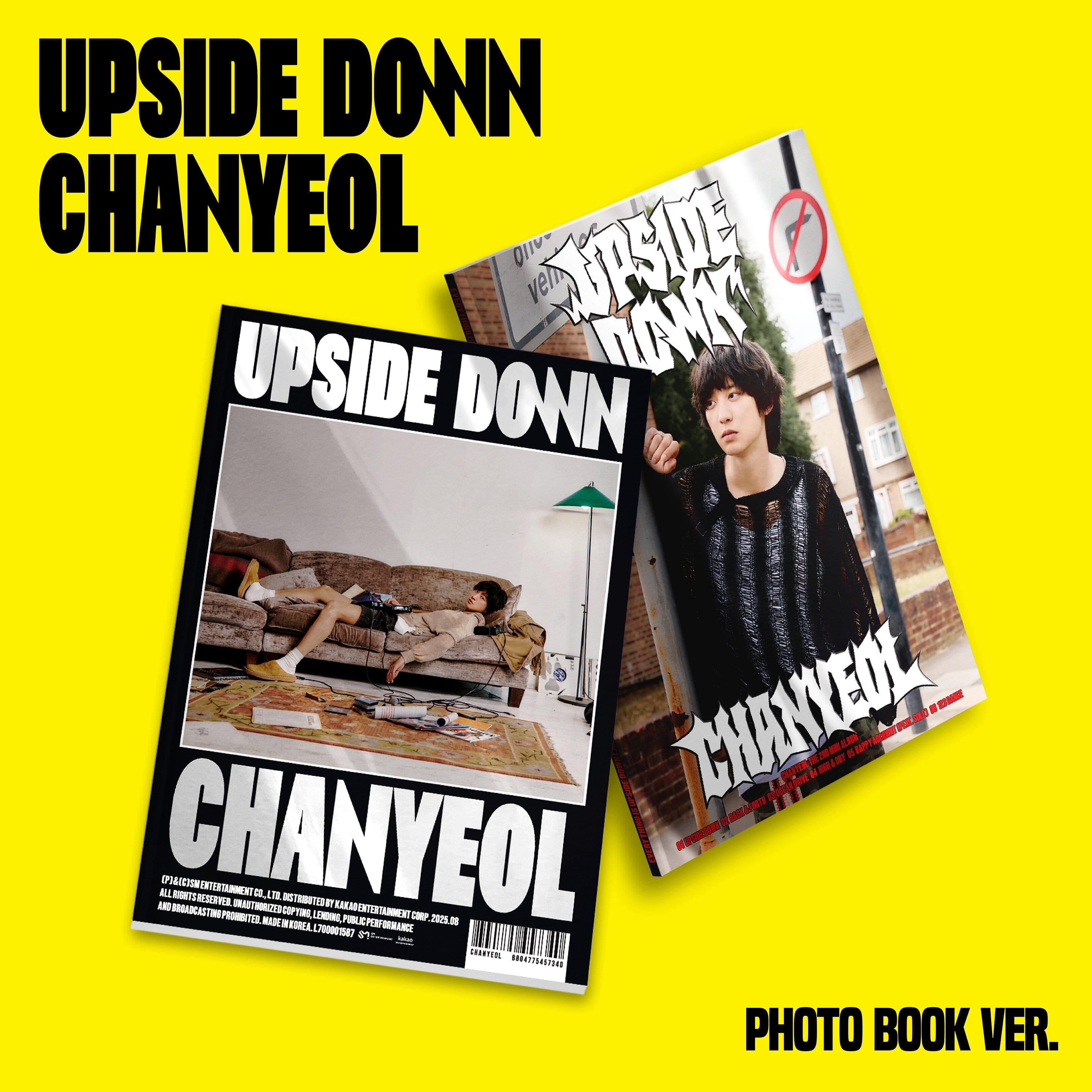 CHANYEOL (EXO) - UPSIDE DOWN (PHOTO BOOK VER.) Nolae