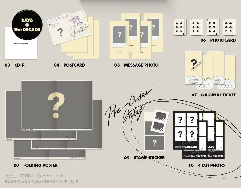 DAY6 - THE DECADE + Apple Music Photocard Nolae