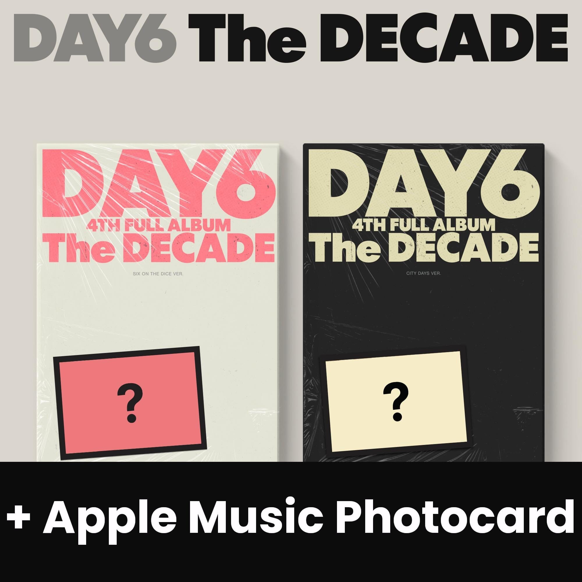 DAY6 - THE DECADE + Apple Music Photocard Nolae