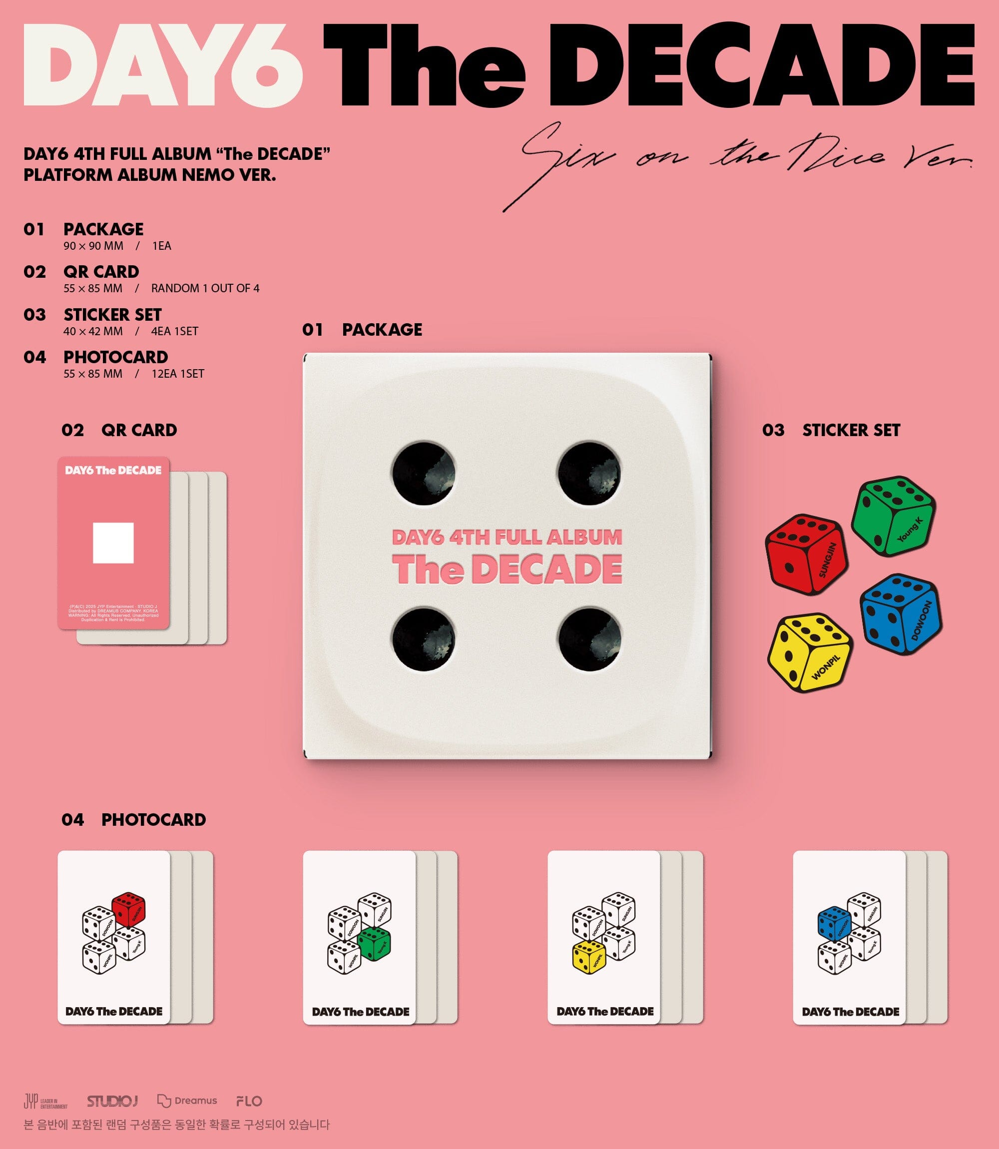 DAY6 - THE DECADE (PLATFORM ALBUM NEMO VER.) Nolae