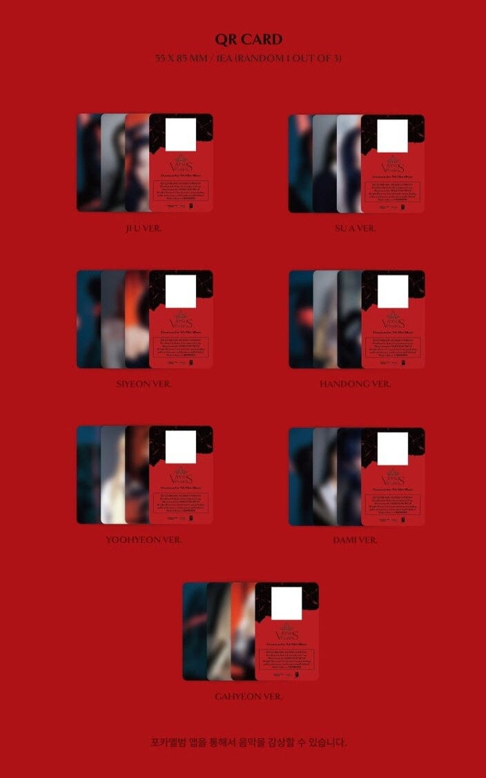 DREAMCATCHER - VILLAINS (9TH MINI ALBUM) POCA ALBUM Nolae