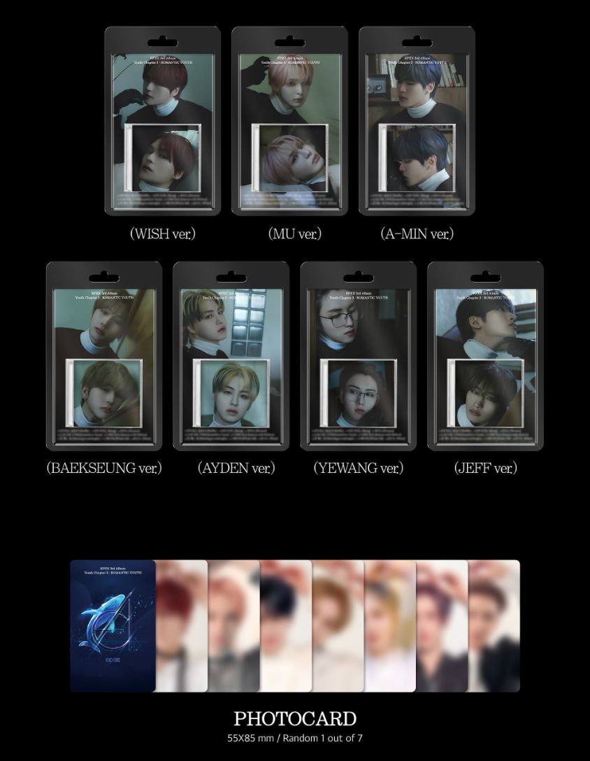 EPEX - YOUTH CHAPTER 3 : ROMANTIC YOUTH (KEYRING VER.) Nolae