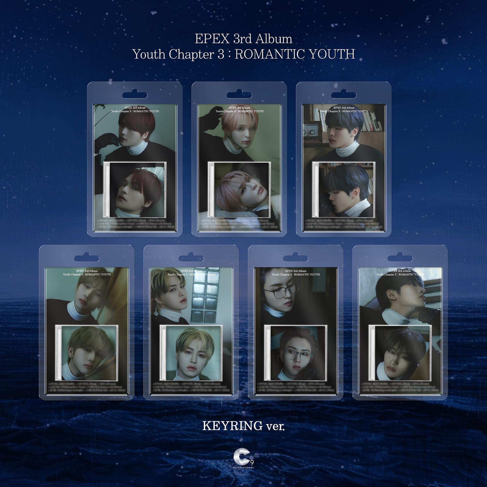 EPEX - YOUTH CHAPTER 3 : ROMANTIC YOUTH (KEYRING VER.) Nolae