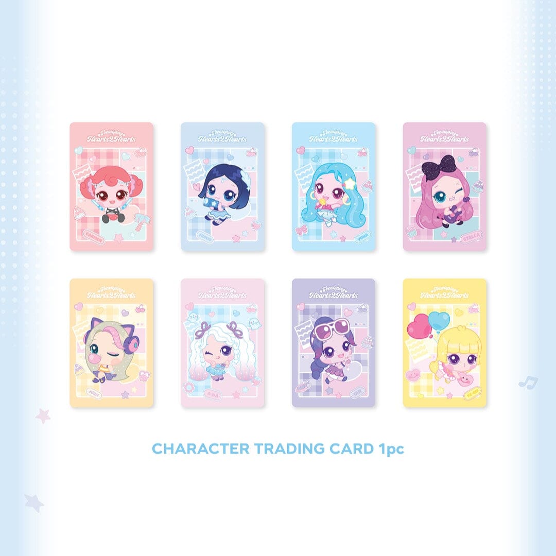 HEARTS2HEARTS - RANDOM TRADING CARD SET (TEENIEPING X HEARTS2HEARTS) Nolae