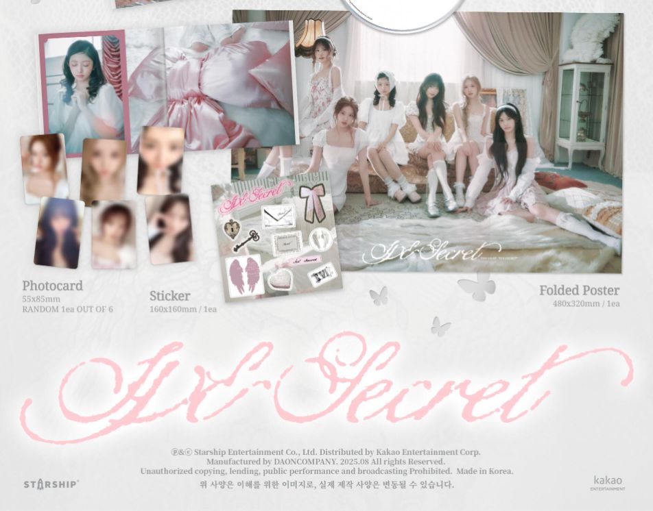 IVE - IVE SECRET (LOVED IVE VER.) Nolae