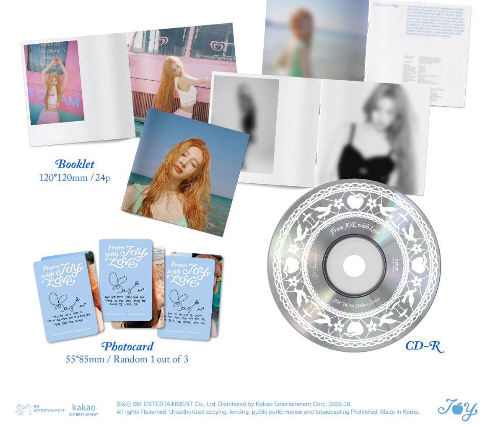 JOY (RED VELVET) - FROM JOY, WITH LOVE (JEWEL CASE VER.) Nolae