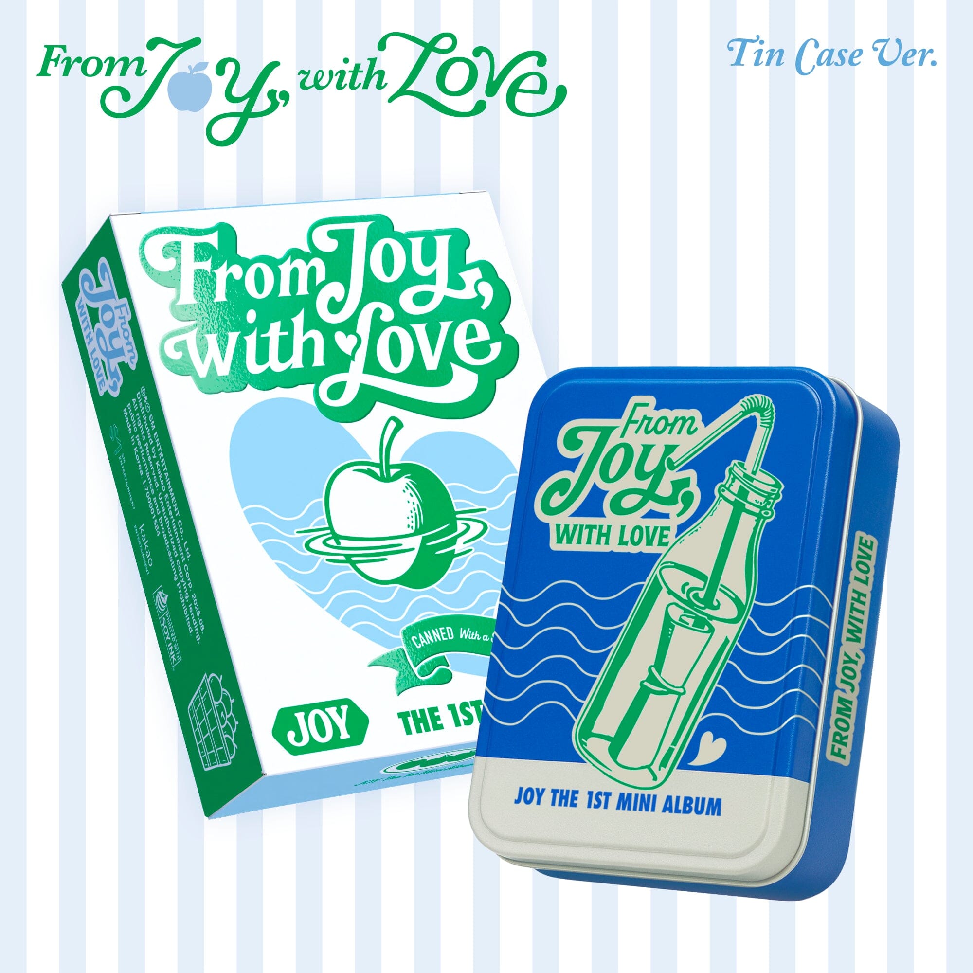 JOY (RED VELVET) - FROM JOY, WITH LOVE (TIN CASE VER.) (SMART ALBUM) Nolae