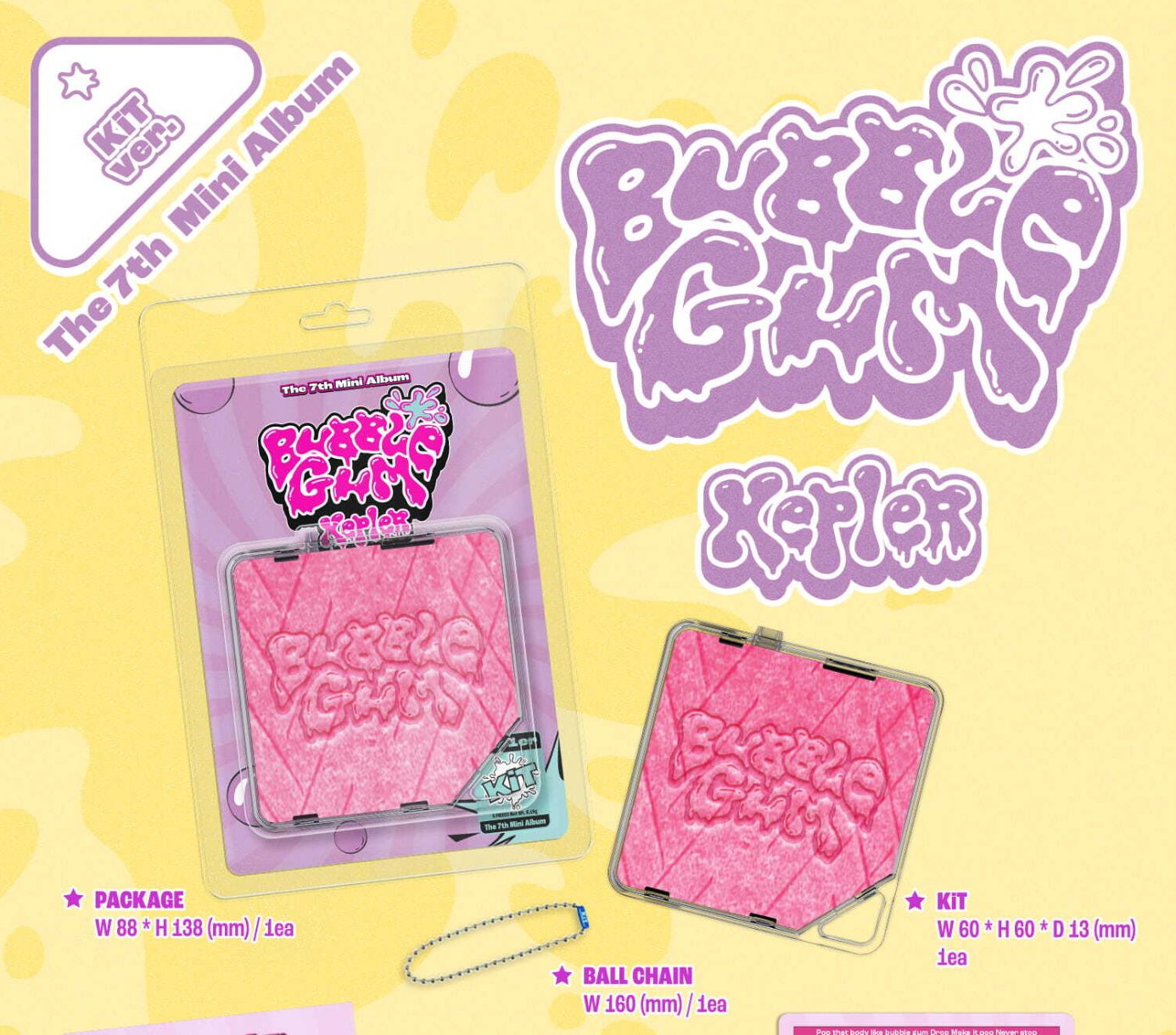 KEP1ER - BUBBLE GUM (KIT VER.) Nolae