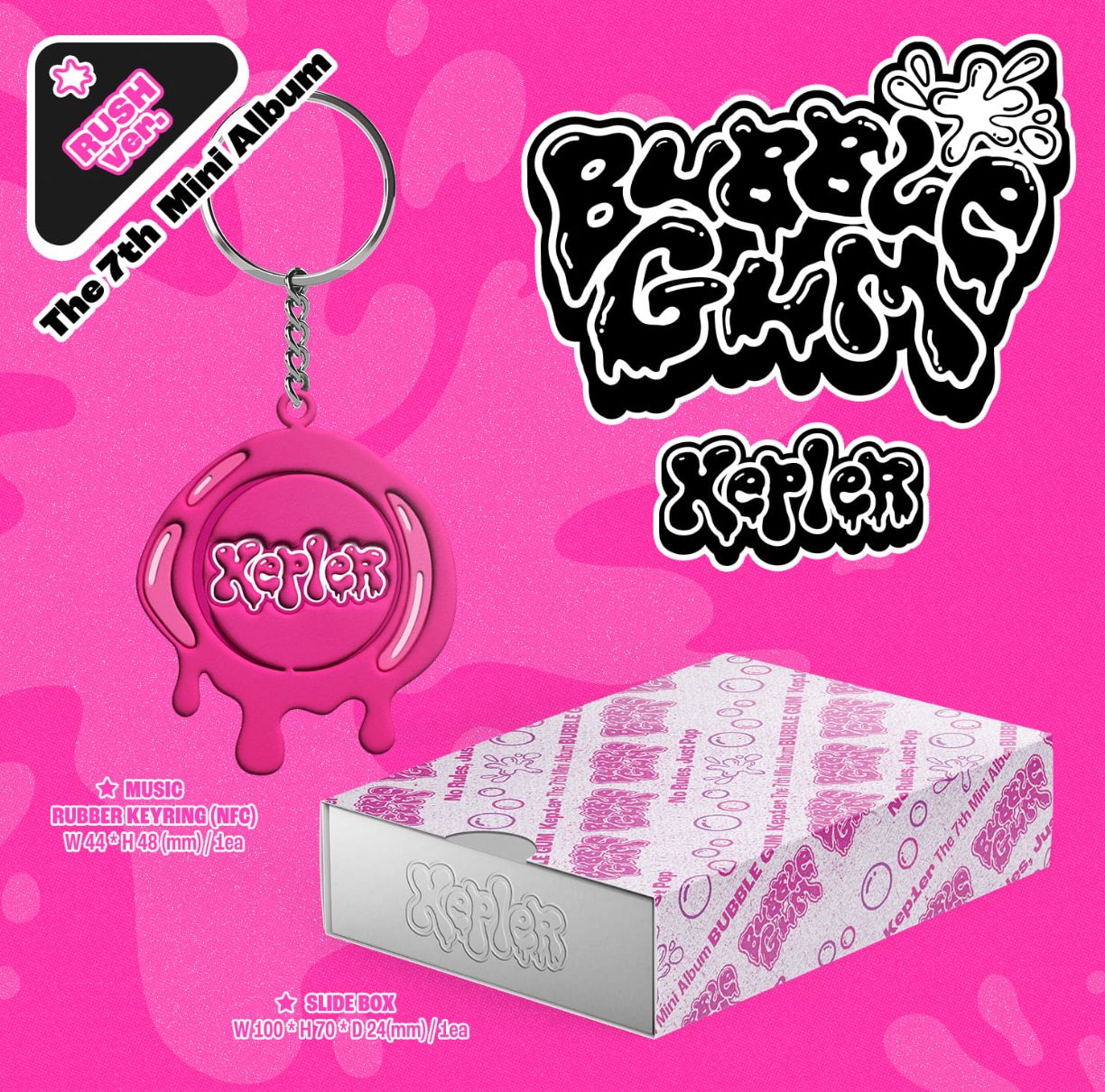 KEP1ER - BUBBLE GUM (RUSH VER.) Nolae