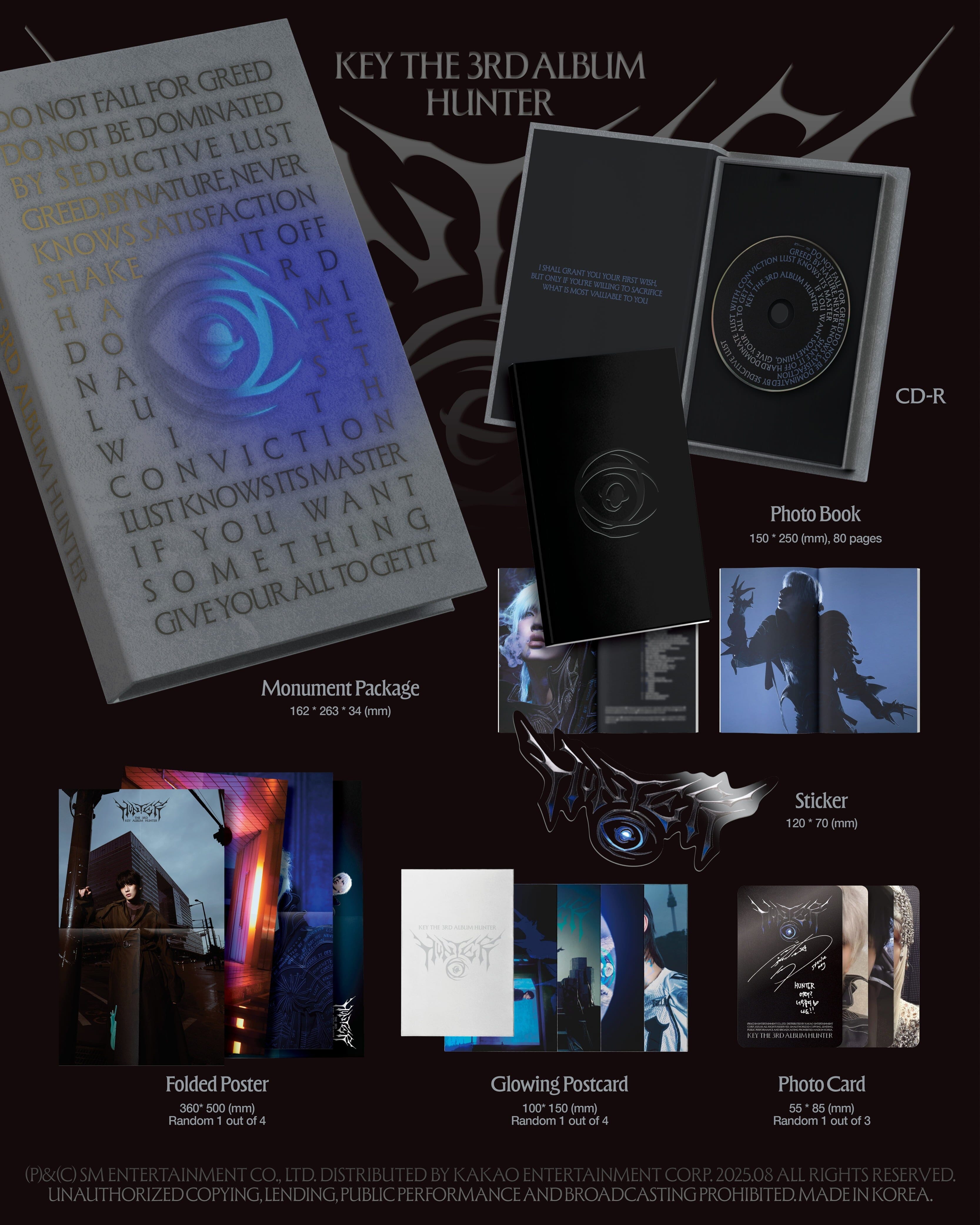 KEY (SHINEE) - HUNTER (PACKAGE VER.) Nolae