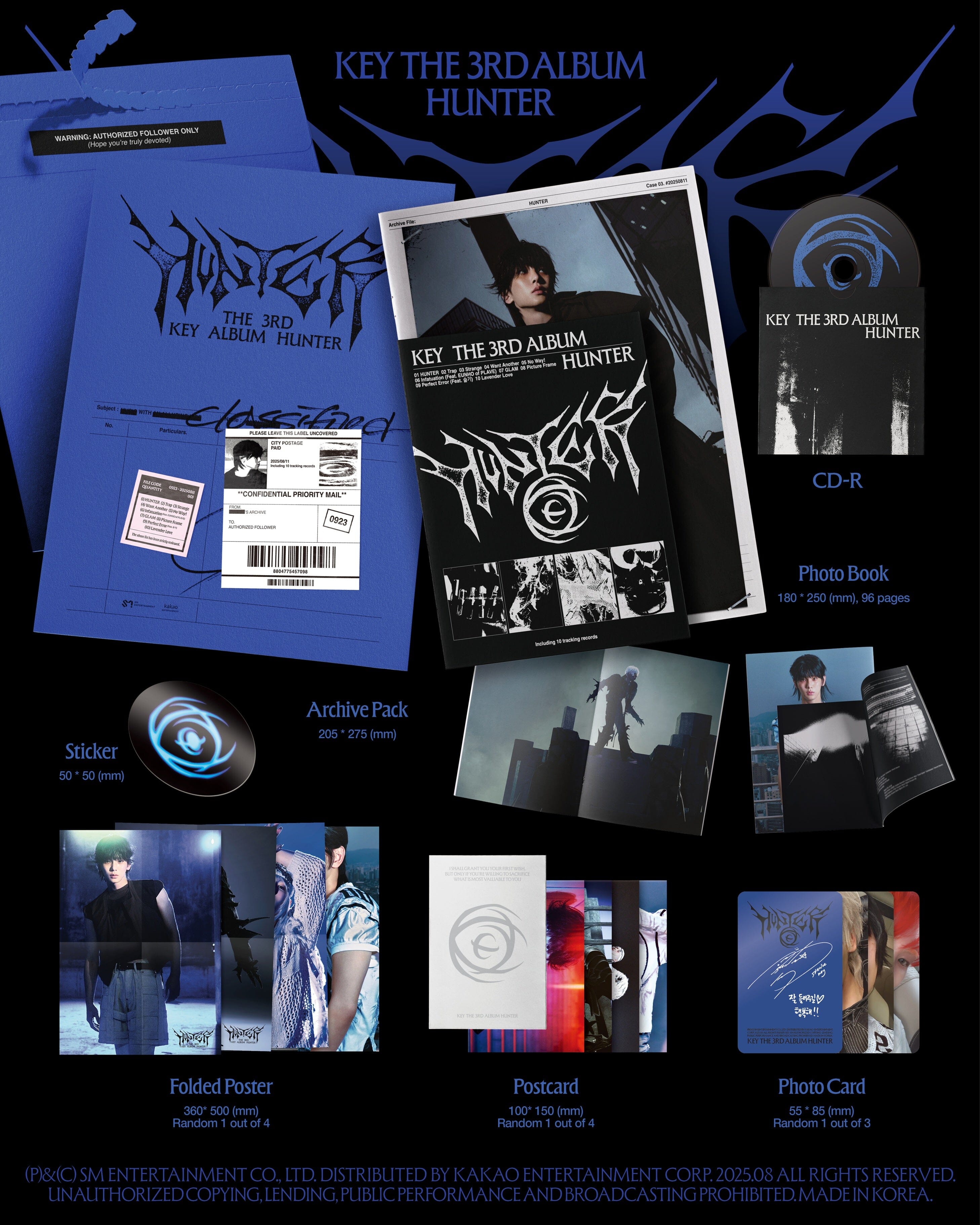 KEY (SHINEE) - HUNTER (PHOTOBOOK VER.) (ARCHIVE VER.) Nolae