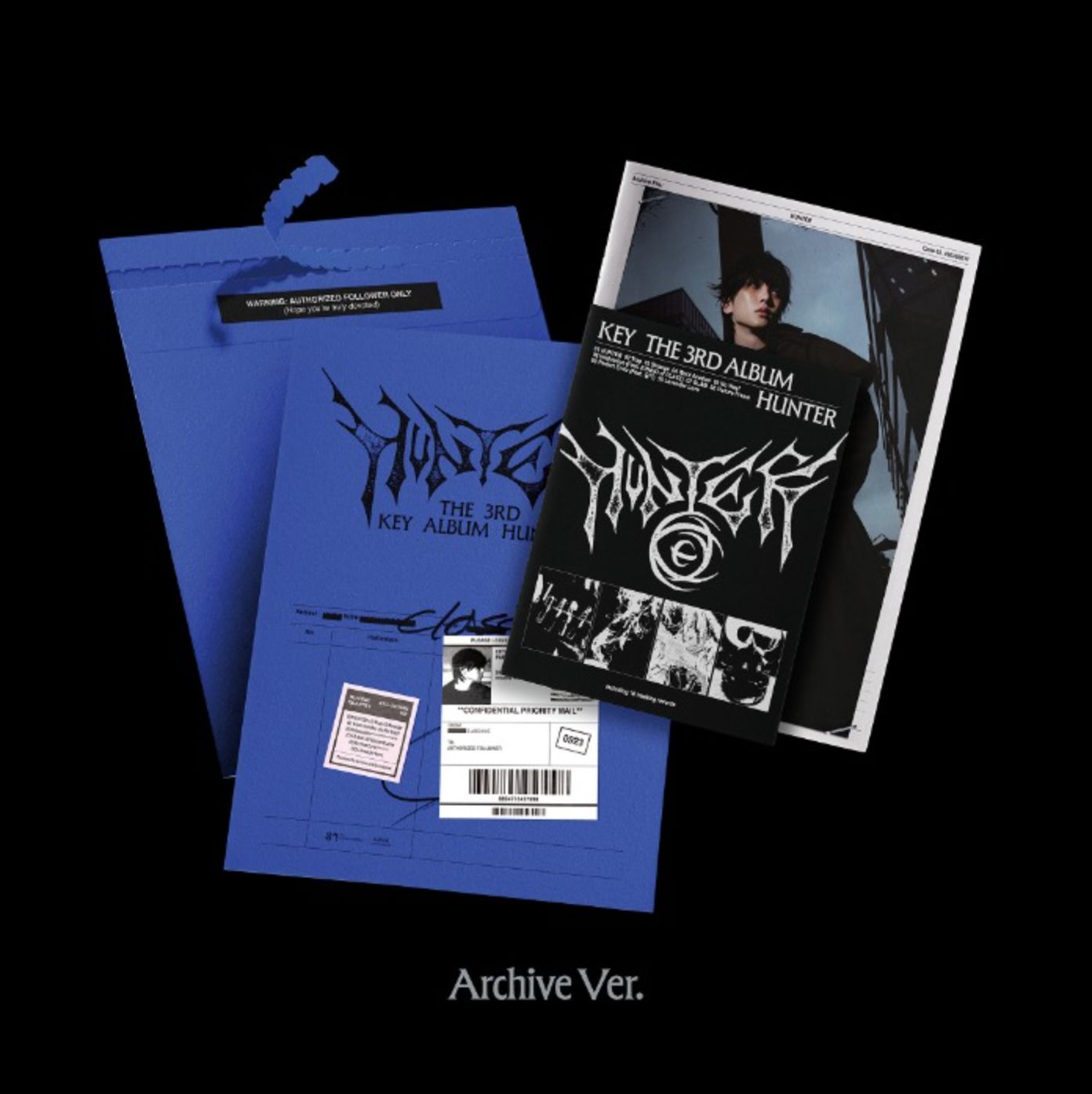 KEY (SHINEE) - HUNTER (PHOTOBOOK VER.) (ARCHIVE VER.) Nolae