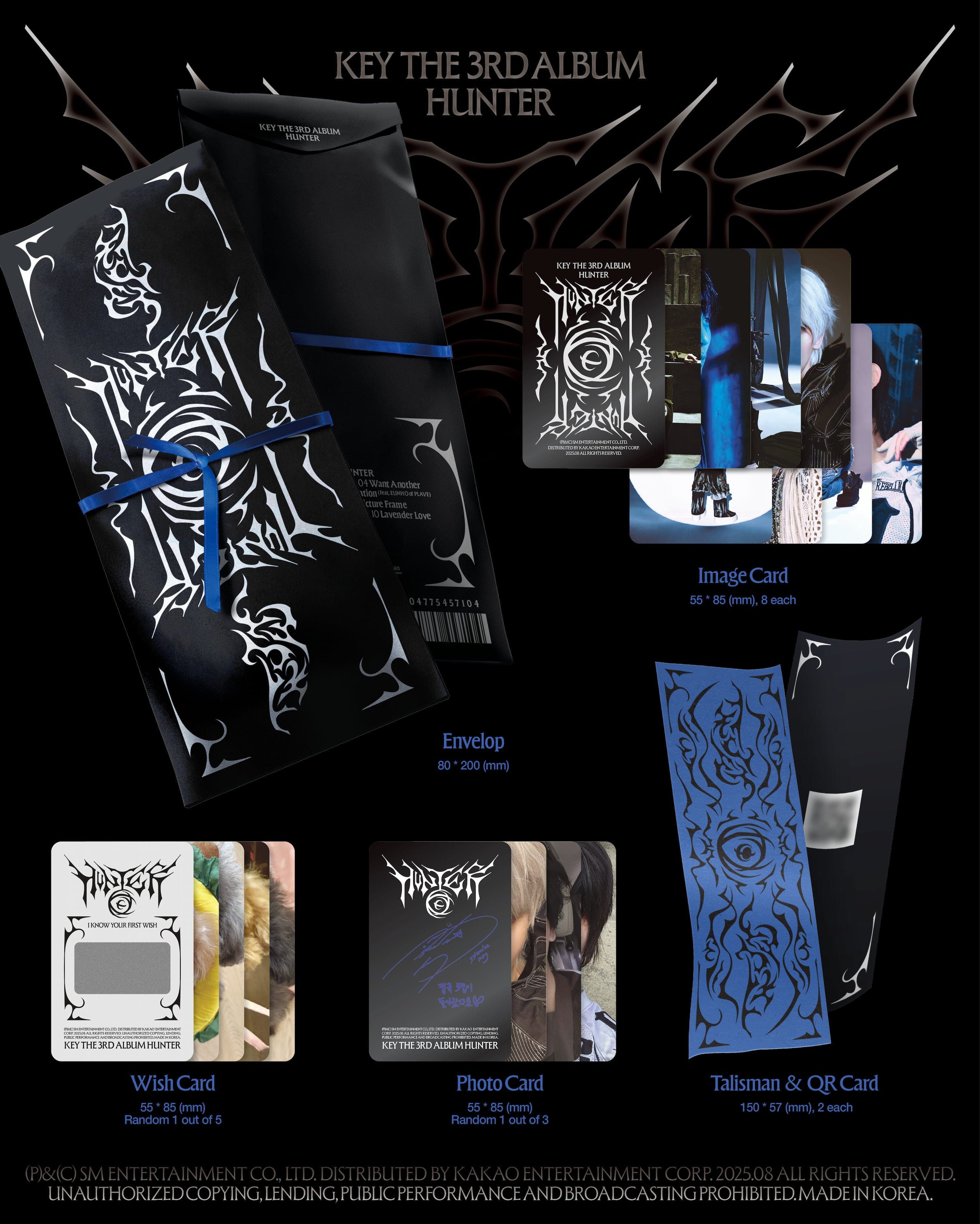 KEY (SHINEE) - HUNTER (QR VER.) (TALISMAN VER.) Nolae