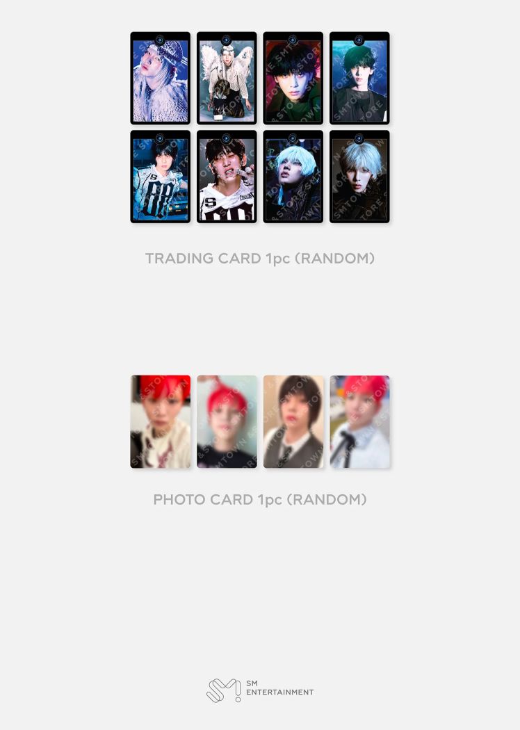 KEY (SHINEE) - RANDOM TRADING CARD (HUNTER THE 3RD ALBUM OFFICIAL MD) Nolae