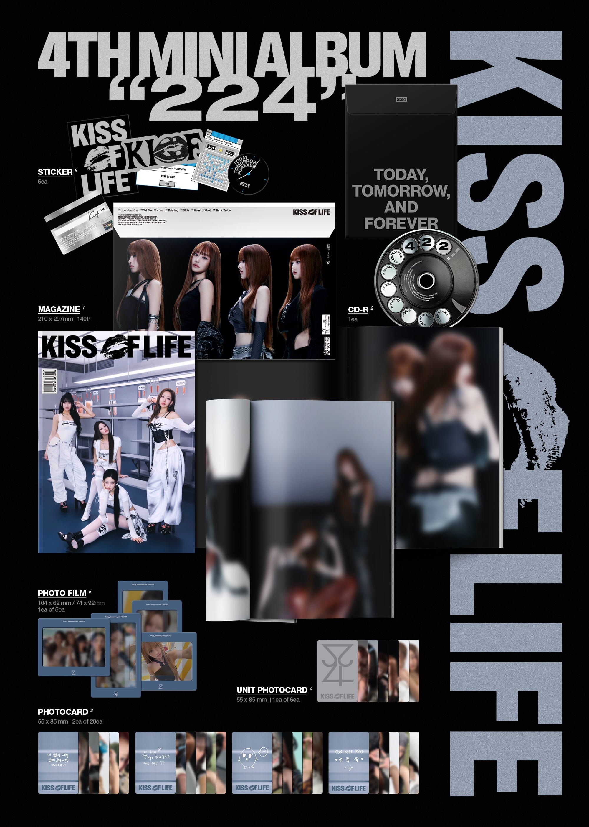 KISS OF LIFE - 224 (MAGAZINE VER.) Nolae