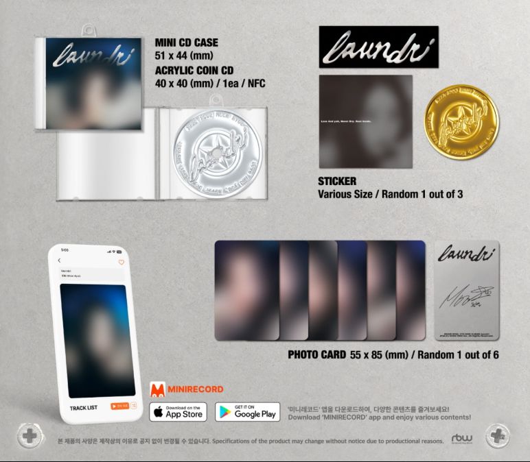 MOON BYUL (MAMAMOO) - LAUNDRI (COIN VER.) Nolae