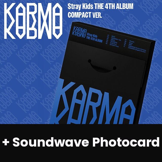 STRAY KIDS - KARMA (COMPACT VER.) + Soundwave Photocard Nolae