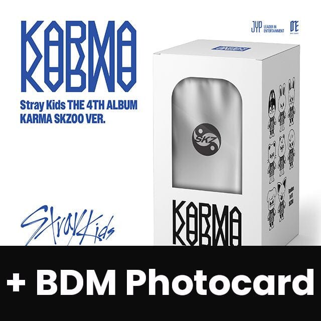STRAY KIDS - KARMA (SKZOO VER.) + BDM Photocard Nolae