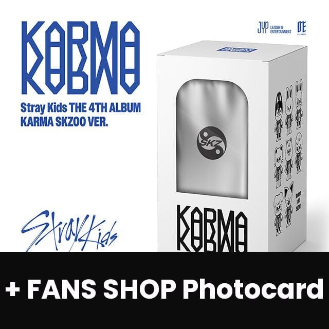 STRAY KIDS - KARMA (SKZOO VER.) + FANS SHOP Photocard Nolae