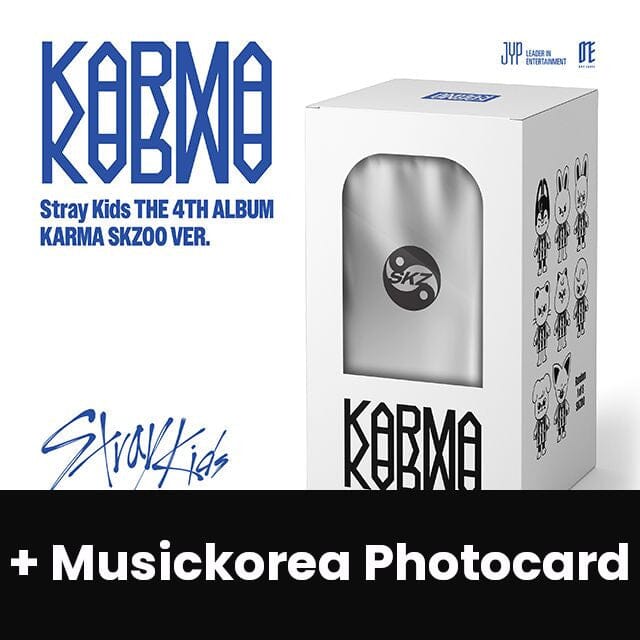 STRAY KIDS - KARMA (SKZOO VER.) + Musickorea Photocard Nolae
