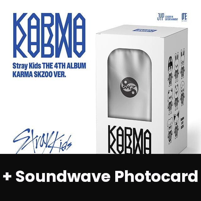 STRAY KIDS - KARMA (SKZOO VER.) + Soundwave Photocard Nolae