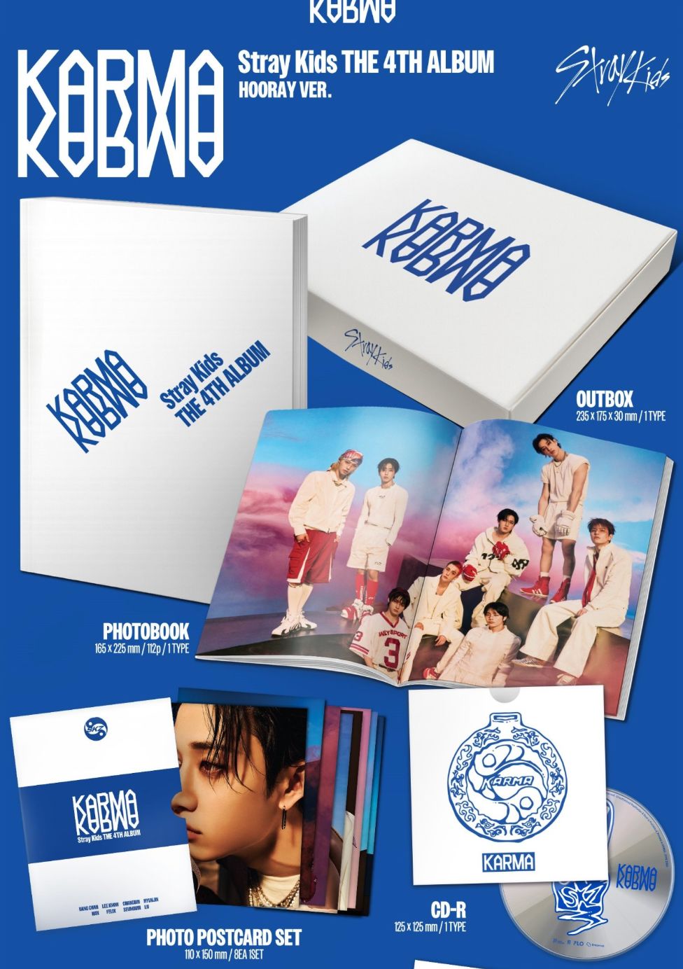 STRAY KIDS - KARMA + Soundwave Photocard Nolae